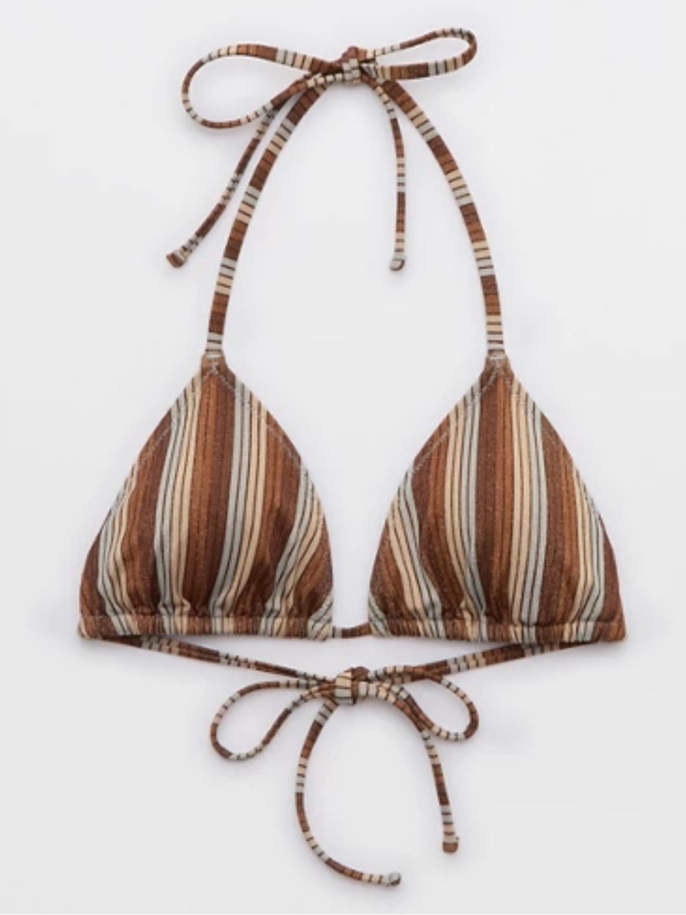 Aerie The Sun-Lover Sparkle Bikini Top